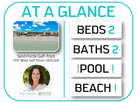 MILISSA SPRECHER JACKSON SPRECHER REAL ESTATE FOR SALE SANIBEL SAND POINT 2737 WEST GULD DRIVE